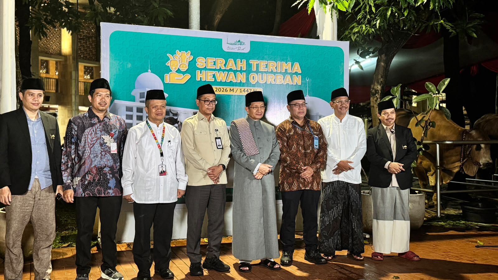 Peringati Iduladha 1447 H, Masjid Istiqlal Terima Hewan Kurban dari Presiden RI