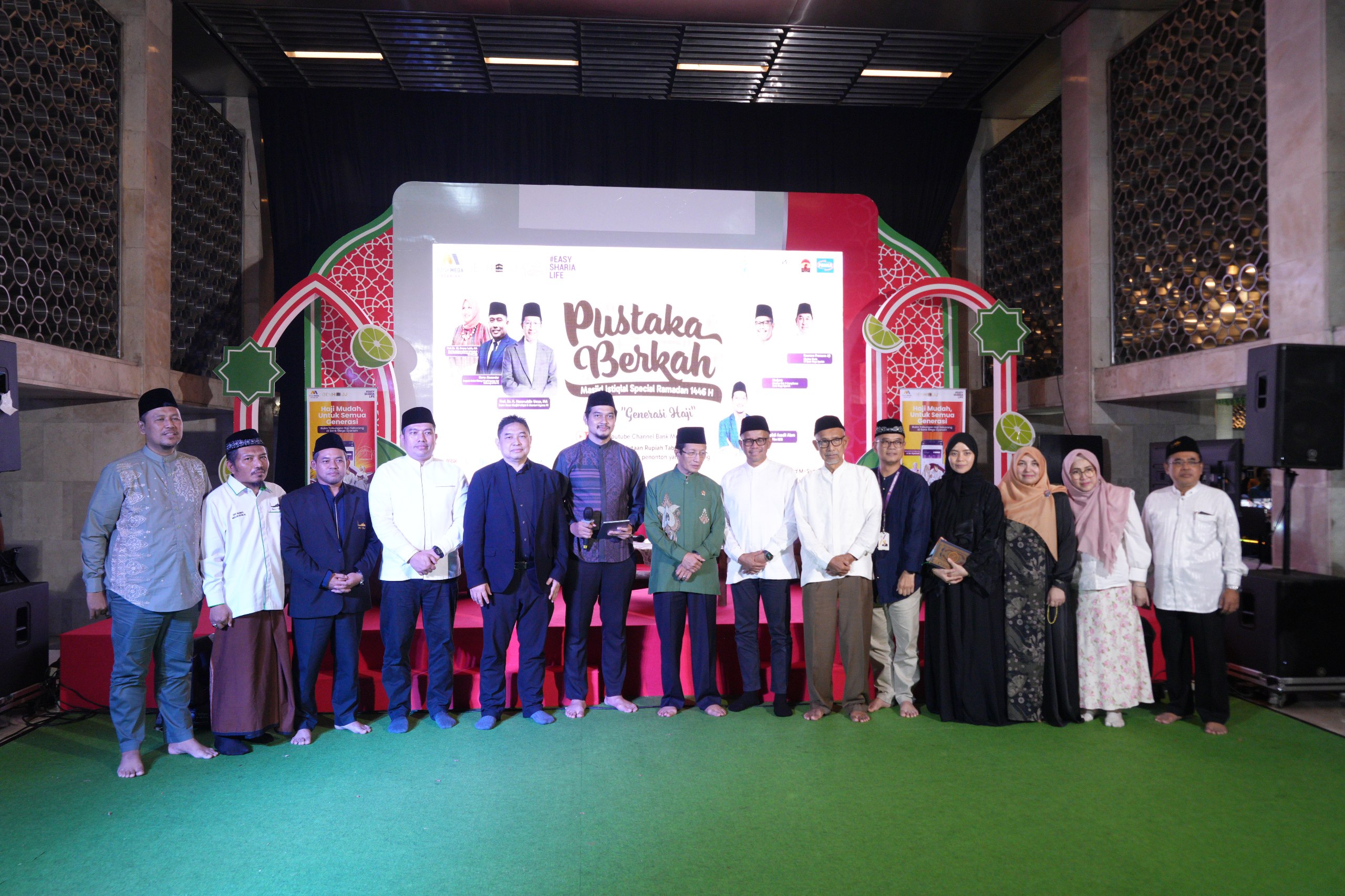 BMS Gelar Pustaka Berkah Masjid Istiqlal, Bagikan 1500 Menu Berbuka Hingga Talkshow Tentang Generasi Haji
