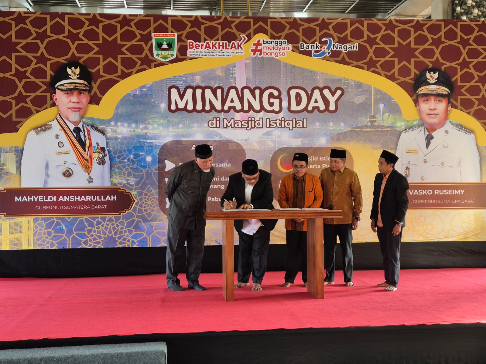 Gubernur Sumbar Resmikan Minang Day di Istiqlal, Tampilkan Ragam Kekayaan Budaya dan Kuliner Minangkabau