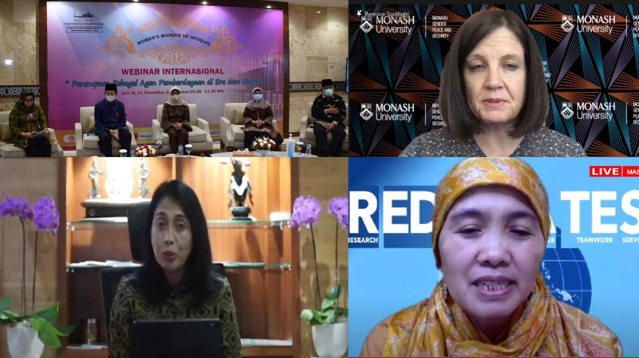 Tingkatkan Peran dan Kontribusi Aktif  Perempuan di Masa Pandemi, BPMI Gelar WEBINAR Internasional.
