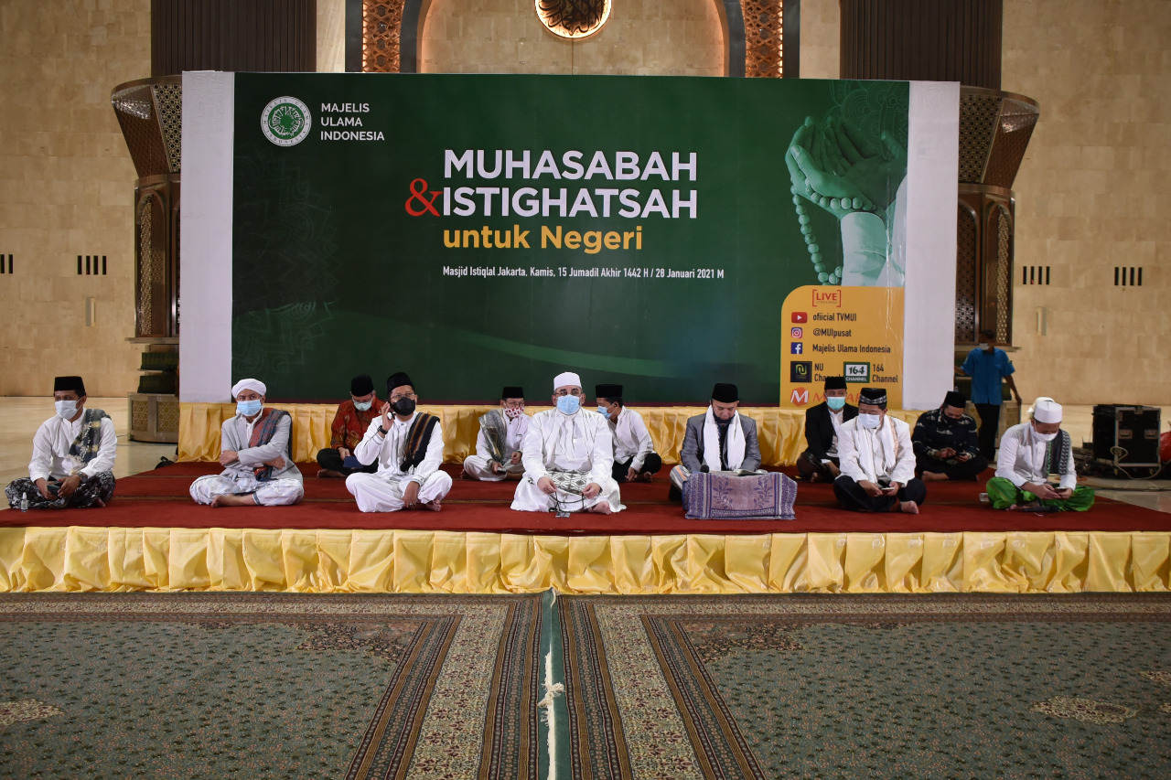 KH. Ma'ruf Amin: Penyebab Musibah Terjadi, Karena Nidzamul Kaun Sudah Terganggu