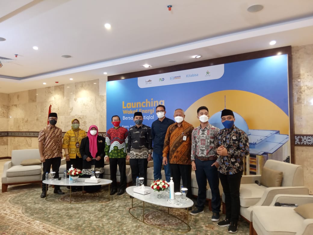 Perkuat Green Mosque, Istiqlal Luncurkan Wakaf Energi