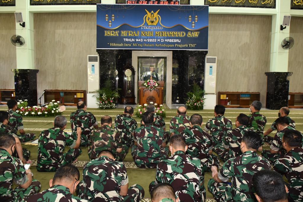 Kegiatan Isra Mi'raj Rasulullah SAW oleh TNI AU, KH Nasaruddin: Ada Limpahan Hikmah yang Menyelimutinya