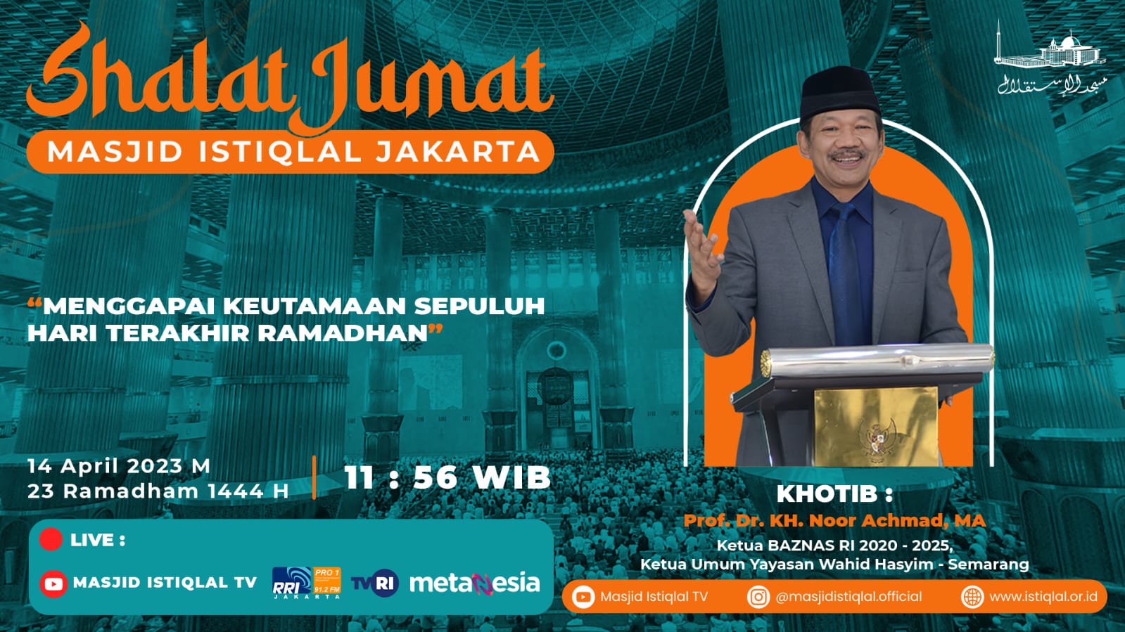 Khutbah Jumat: Menggapai Keutamaan Sepuluh Hari Terakhir Ramadhan