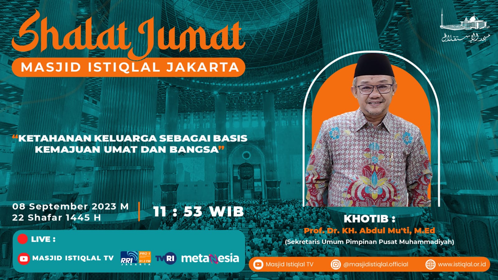 Khutbah Jumat: Ketahanan Keluarga sebagai Basis Kemajuan Umat dan Bangsa