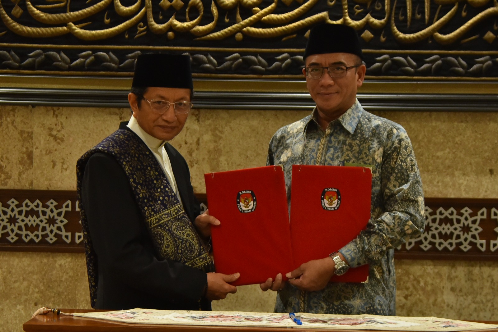 MoU KPU-Warung Kerukunan Lintas Agama Sukseskan Pemilu 2024