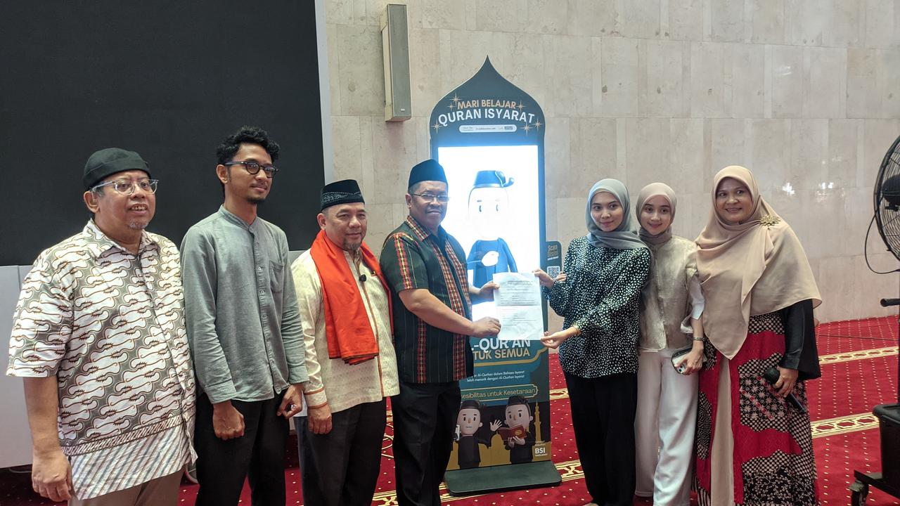 Sinergi BPMI dan Hear Me Hadirkan Layar Alquran Isyarat, Solusi Inovatif untuk Aksesibilitas Tuli Pahami Alquran