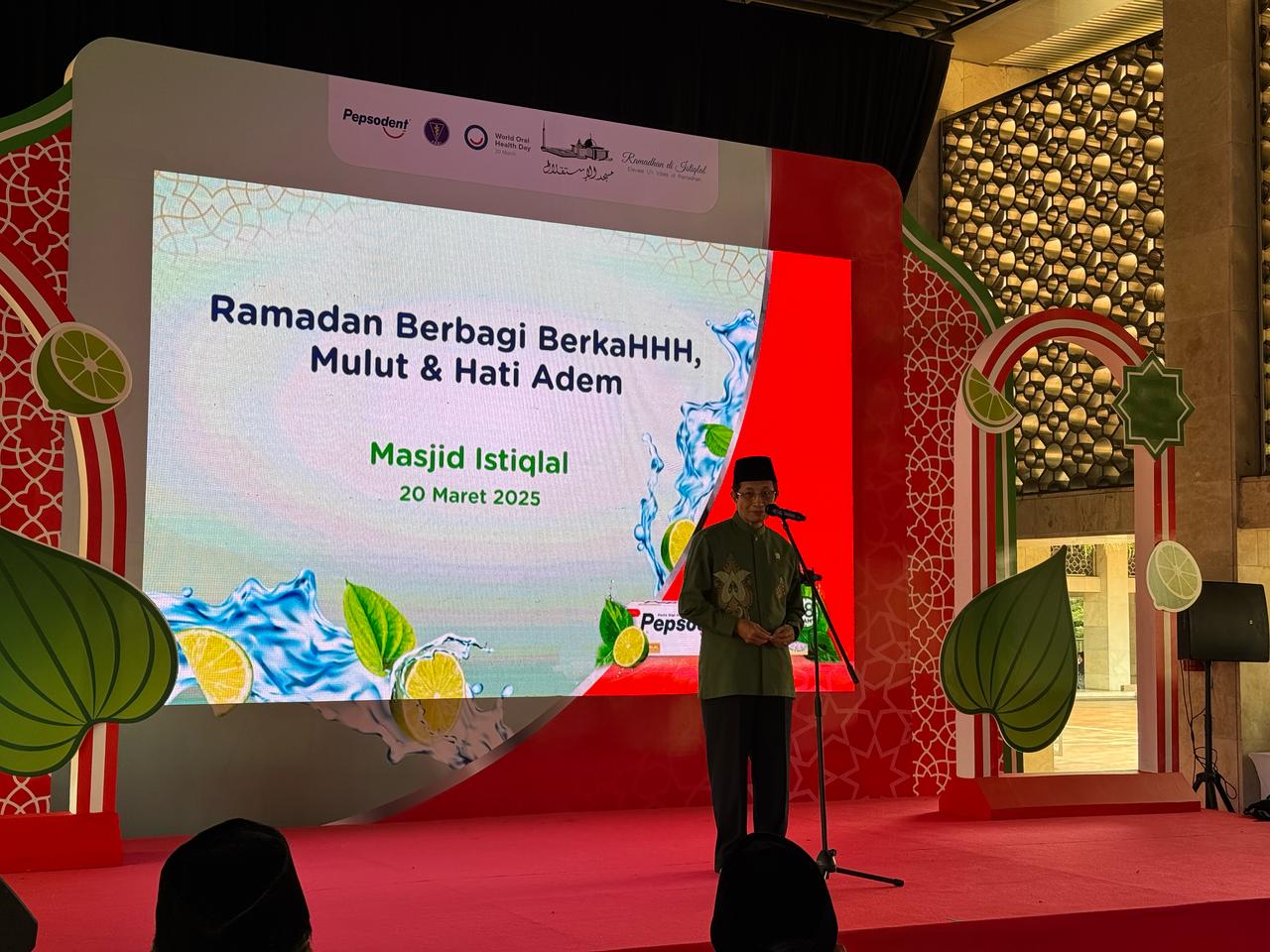 Kerja Sama Pepsodent dan Masjid Istiqlal untuk Kesehatan Gigi Ribuan Masyarakat Indonesia 